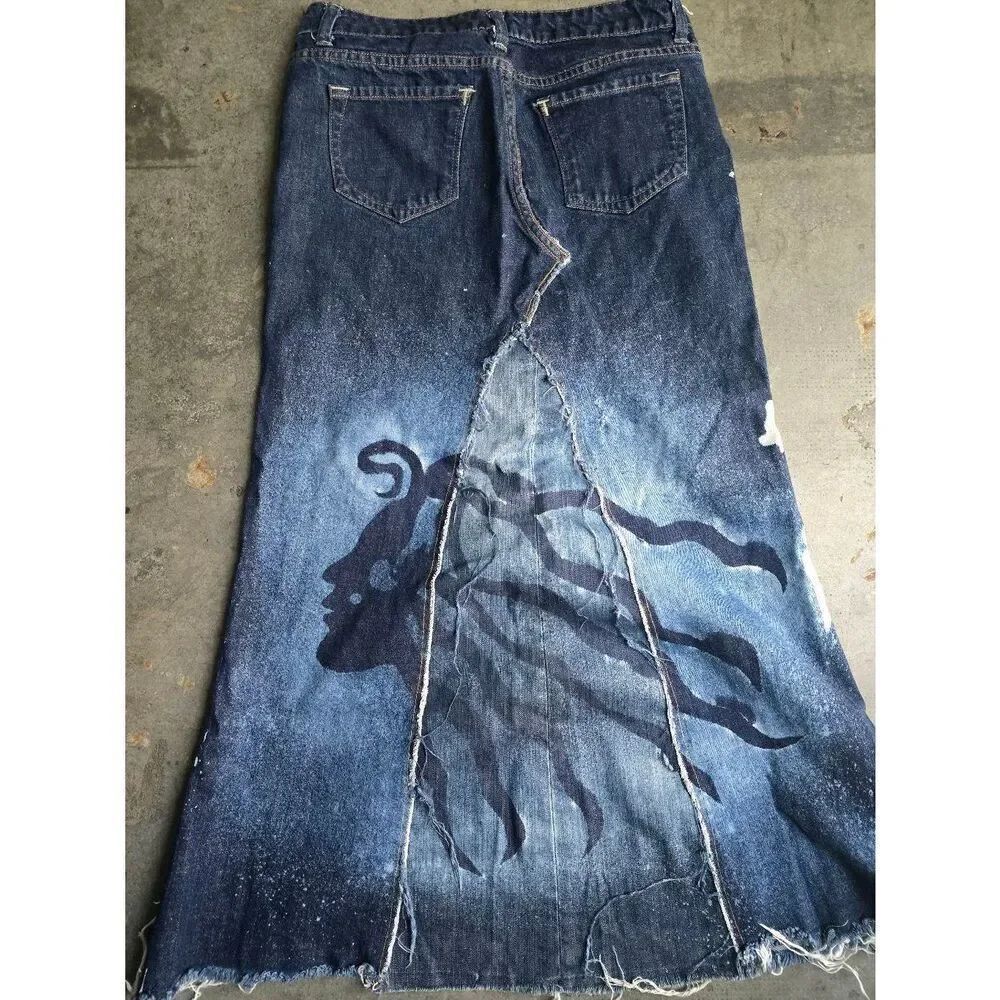 Custom Denim Skirt - Picture 3 of 8